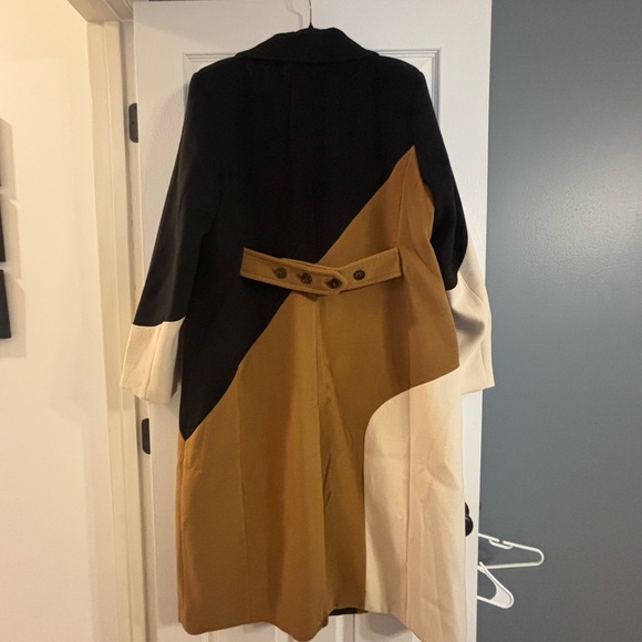 Avec Les Filles Wavy Colorblock Coat || NWOT || Size XL - Picture 8 of 15